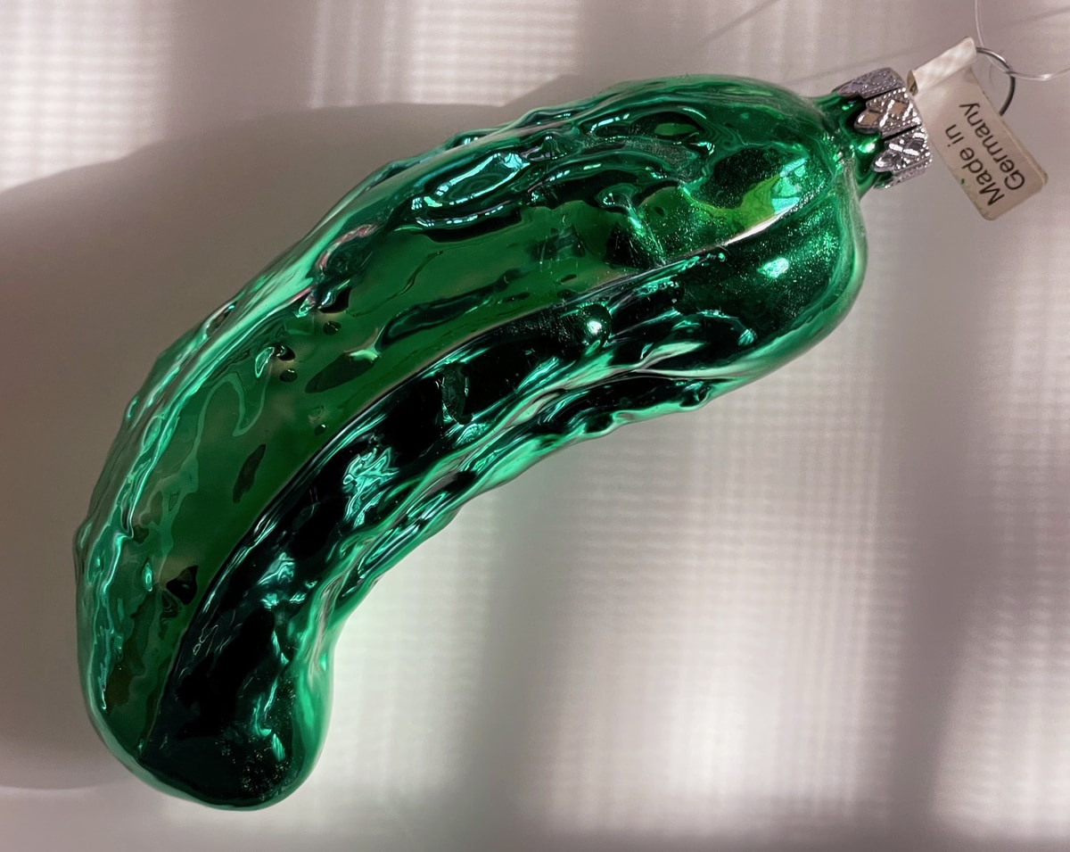 The Christmas Pickle Ornament • The German Way & More